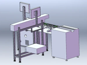 Integrated Machine for LED Component Packaging Inspection 3D Model