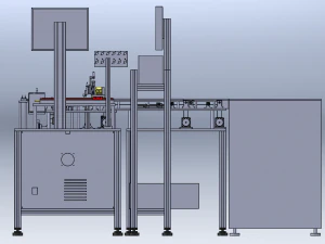 Integrated Machine for LED Component Packaging Inspection 3D Model