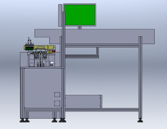 Integrated Machine for LED Component Packaging Inspection 3D Model in ...