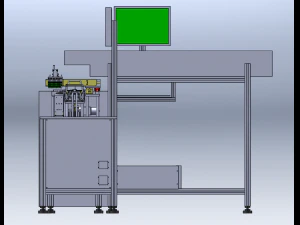 Integrated Machine for LED Component Packaging Inspection 3D Model