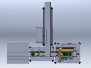 Integrated Machine for LED Component Packaging Inspection 3D Model