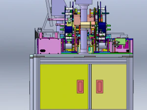 FFC 10 CCD Inspection and Packaging Machine 3D Model