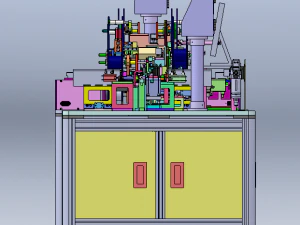 FFC 10 CCD Inspection and Packaging Machine 3D Model