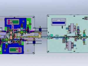 FFC 10 CCD Inspection and Packaging Machine 3D Model