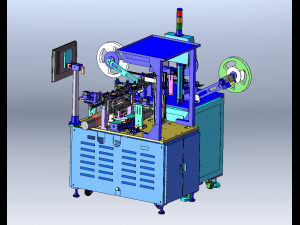 CCD Automatic Inspection and Packaging Machine Modelo 3D