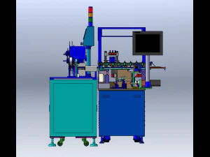 CCD Automatic Inspection and Packaging Machine 3D Model
