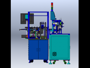 CCD Automatic Inspection and Packaging Machine Modelo 3D