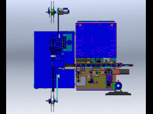 CCD Automatic Inspection and Packaging Machine 3D Model