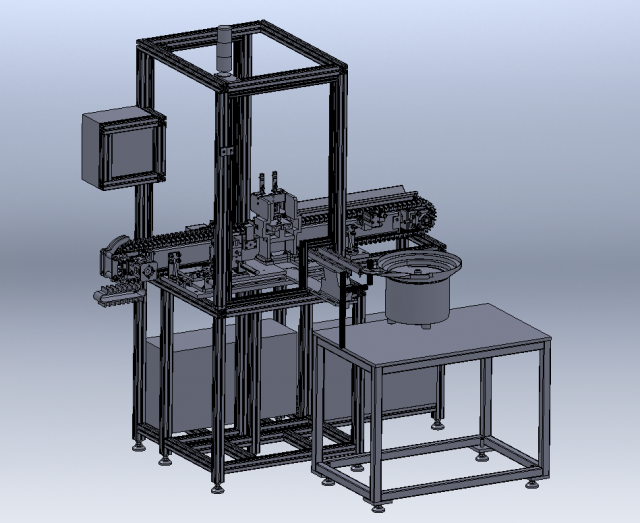 C5 Spark Plug Paper Sleeve Packaging Machine 3D मॉडल .c4d .max .obj .3ds .fbx .stl .blend 