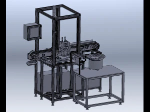 C5 Spark Plug Paper Sleeve Packaging Machine 3D Model