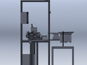 C5 Spark Plug Paper Sleeve Packaging Machine 3D मॉडल