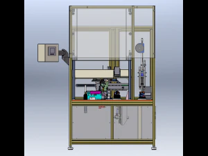 Montagemaschine f&uuml;r BMS-Batteriemanagementsysteme 3D Modell