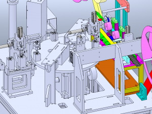 8 Yuqiu 244 Series HDMI Testing and Packaging Machine Modelo 3D