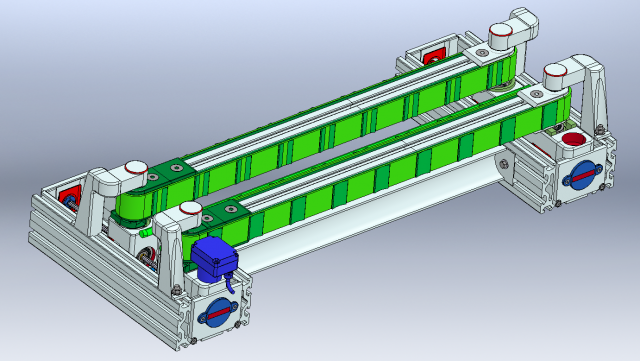 Vertical Conveyor 3D Модель .c4d .max .obj .3ds .fbx .stl .blend 