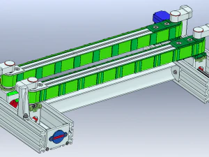 Vertical Conveyor 3D Model