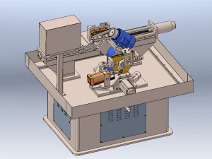 Macchina imballatrice Modello 3D