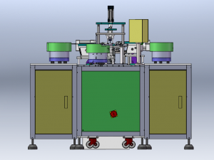 Printer Bearing Assembly Machine 3D Модель