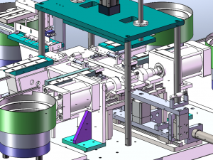 Printer Bearing Assembly Machine 3D Модель