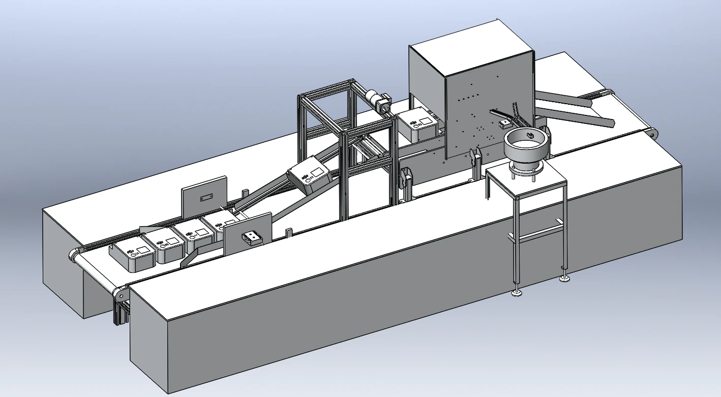 Automatic Seal Press Machine for Electricity Meters 3D Model .c4d .max .obj .3ds .fbx .stl .blend 