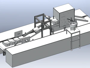 电表自动封口机 3D 模型