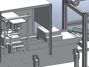 Automatic Seal Press Machine for Electricity Meters 3D Model