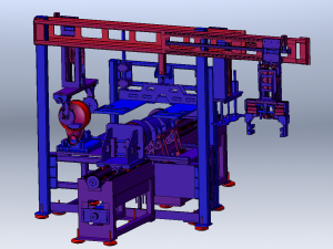 Motor Stator Filling Machine Model 3D