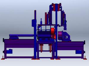 Motor Stator Filling Machine 3D Model