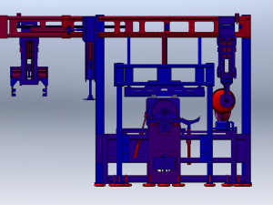 Motor Stator Filling Machine Model 3D