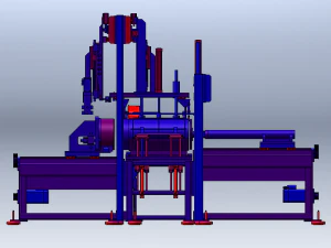 Motor Stator Filling Machine 3D Model