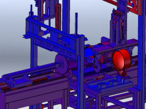 Motor Stator Filling Machine 3D Model