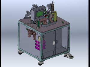 Motor Cover Assembly Welding Machine 3Dモデル