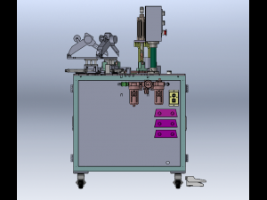 Motor Cover Assembly Welding Machine Modelo 3D
