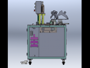 Motor Cover Assembly Welding Machine Modelo 3D