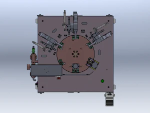 Motor Cover Assembly Welding Machine 3D Model