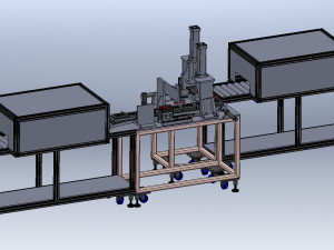 Battery Conveyor Line Modèle 3D