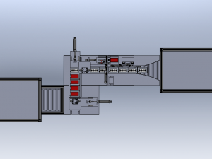 Battery Conveyor Line 3D Model