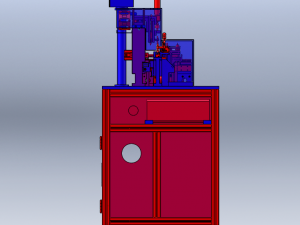 Electronic Component Performance Testing Machine 3D Модель