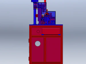 Electronic Component Performance Testing Machine 3D Model
