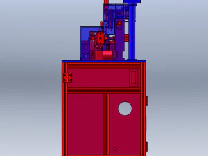 Electronic Component Performance Testing Machine 3D Model