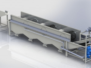 Bean Sprout Cleaning Machine 3D Модель