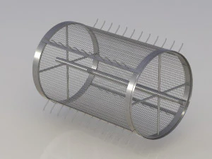 Bean Sprout Cleaning Machine 3D Model