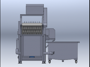 Bean Sprout Cleaning Machine 3D Модель