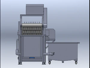 Bean Sprout Cleaning Machine 3D Model