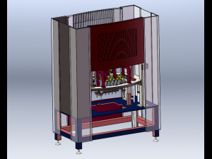 Multi-Station Welding Equipment Fully Automatic Welding Machine 3D Model