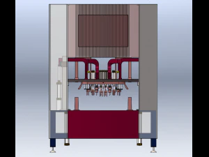 Multi-Station Welding Equipment Fully Automatic Welding Machine 3D Model