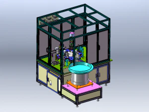 Dispositif d'inspection multi-stations &agrave; ajustement serr&eacute; Modèle 3D