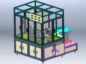 Multi-Station Press-Fit Inspection Device 3D Model