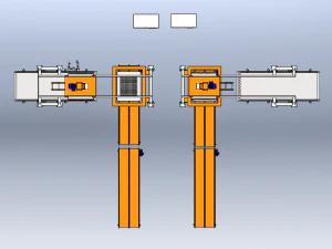 Palletizing Equipment 3D Model