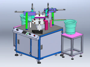 Macchina per l'assemblaggio di cuffie Modello 3D
