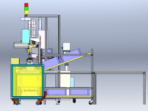 Generator Assembly Line 3D-Modell